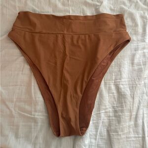Aerie High Cut Bathing Suit Bottoms